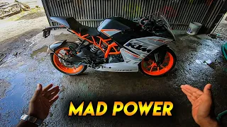 RIDING THE MOST RAW KTM RC390 OF ALL TIME 🔥🔥🔥