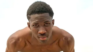 Découvrez la préparation physique de ce jeune joueur congolais Chris lopembe (football vidéo)