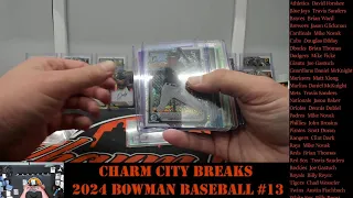 2024 Bowman Baseball #13 - 3 HTA Choice/2 Jumbo - Pick Your Team