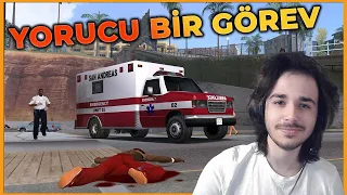 GTA SAN AMBULANS GÖREVİNİ BİTİRDİM