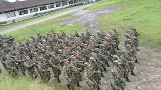 CEREMONIA MILITAR.. Saravena.  Mayo 2017...