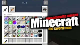 MINECRAFT - MOD MO SWORD - Modyfikacje Minecraft - MODY MINECRAFT - Niesamowite miecze w Minecraft!!