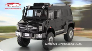 ck-modelcars-video: Mercedes Benz Unimog U5000 Baujahr 2012 schwarz GLM