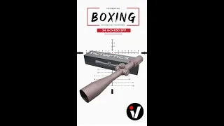 VictOptics // S4 6-24x50 (OPSL27) SFP Riflescope Coyote FDE Unboxing