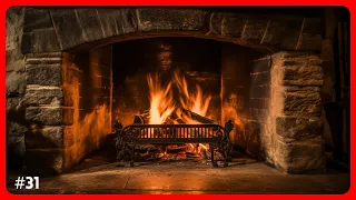 🔥 High Quality FIREPLACE WHITE NOISE 🔥 Great for Sleeping & Studying | 2 Hours