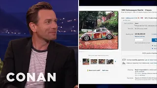 Ewan McGregor Sells His Old Cars On Ebay | CONAN on TBS