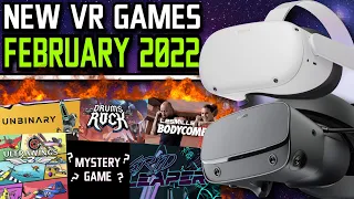 NEW VR GAMES in February 2022 & beyond! // VR games COMING SOON - Oculus Quest & PC VR