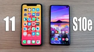 IPHONE 11 VS SAMSUNG GALAXY S10e - КАКОЙ ВЫБЕРЕШЬ ТЫ? ПОЛНОЕ СРАВНЕНИЕ!