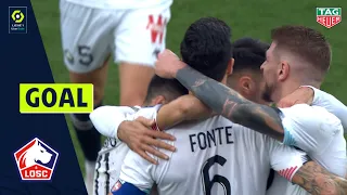 Goal José FONTE (38' - LOSC LILLE) FC LORIENT - LOSC LILLE (1-4) 20/21