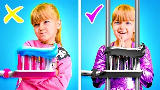 My Babysitter Escaped JAIL!😱 Good Barbie Nanny vs Bad Prisoner Nanny || Funny Situations by CoCoGo!
