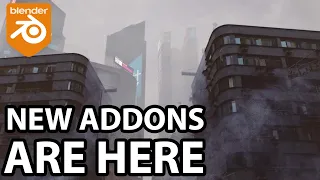 New Blender Addons & Updates You Probably Missed!