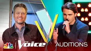 Matthew McQueen sing "Someone You Loved" on The Blind Auditions of The Voice 2019