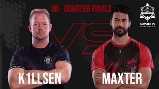 Upper Bracket - Quarter Finals - K1LLSEN vs MAXTER