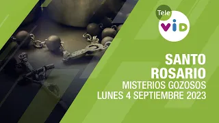 Santo Rosario de hoy Lunes 4 Septiembre de 2023 📿 Misterios Gozosos #TeleVID #SantoRosario