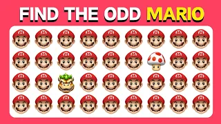 Find the ODD One Out - Super Mario Edition 🌟 🍄 Ultimate Emoji Quiz #quiz #games