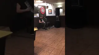 Dueling banjos on the accordion. Filmed in a pub in Ullapool.