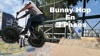 ✅Como Hacer Bunny Hop en 3 Pasos//How To Bunny hop BMX✅