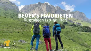 Rugzakken tussen de 30 en 50 liter | Bever's Favorieten | Bever