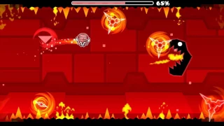 Geometry Dash "DeadLocked" (Level 20) Demon (3 Coins)