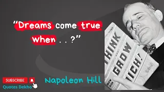 20 Things Napoleon Hill Quotes Said That Changed The World  || best napoleon hill quotes || #8