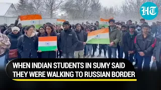 Sumy: Indian students hold plan to walk to Russian border; India seeks ceasefire to evacuate