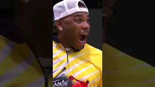 Nelly eliminates EJ Tackett during PBA celebrity super clash #shorts