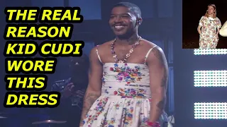 Kid Cudi Wears A Dress On SNL Performance In Honor Of Kurt Cobain New 2021