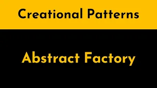 The Abstract Factory Pattern Explained and Implemented | Creational Design Patterns | Geekific