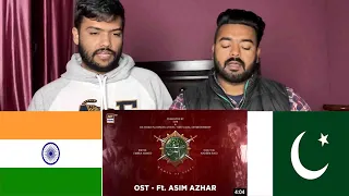 Indian reaction : Sinf E Aahan | OST | Ft. Asim Azhar