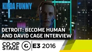 Kinda Funny Interviews David Cage - E3 2016 GS Co-op Stage