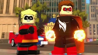 LEGO The Incredibles - New Urbem Downtown 100% Guide (All Collectibles)