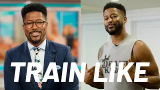 Nate Burleson's Explosive NFL Workout | Train Like A Celebrity | Men's Health