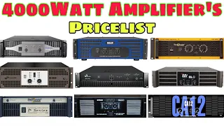 4000 Watt Amplifier Pricelist ।। 4000watt Amplifier video