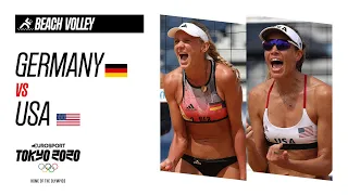 GERMANY vs USA | Beach Volleyball - Highlights | Olympic Games - Tokyo 2020