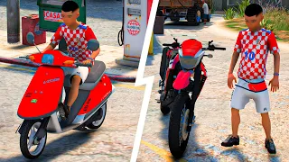 GTA V: MODS | MOTOS DE RICO VS MOTOS DE POBRE NO GTA 5🔥