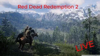 FIRST TIME PLAYING RED DEAD DEDEMPTION 2 # DAY 3 CHILL STREAM