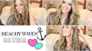 Beachy Waves Hair Tutorial