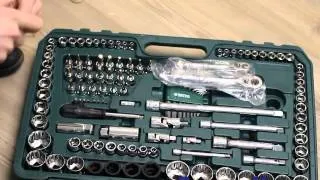 Набор ключей и головок Sata 150 Socket Wrench Set