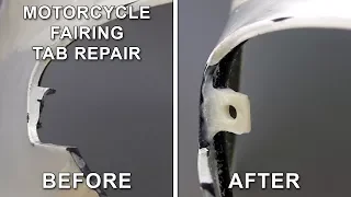 Fix Broken Tabs on Motorcycle Fairings - Fairing Repair