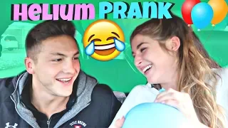 Helium Balloon Drive Through PRANK! *FUNNY*