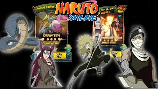 Summon scroll 200x and seal scroll 500!! | Naruto Online