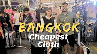 Tha Cheapest Clothing Market In Bangkok | Pratunam Market 2024