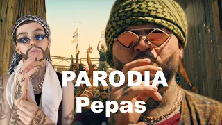 Farruko - Pepas (Official Video) | PARODIA