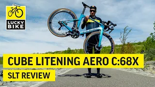 CUBE LITENING AERO C:68X SLT REVIEW | High End Aero-Rennrad mit Tour de France-Performance!