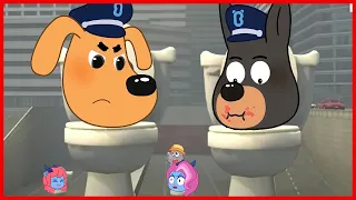 Best Of Sheriff Labrador - Skibidi Toilet Meme Song (Cover)