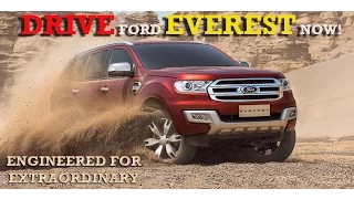 Drive the New Ford Everest 2017