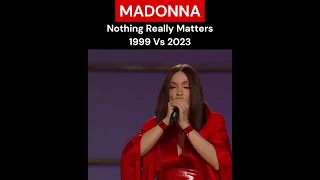 MADONNA - Nothing Really Matters Live, 1999 or 2023? VOTE in Comments! #shorts