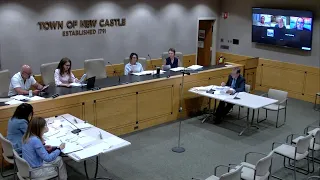 Town Board of New Castle Work Session & Meeting 8/8/23