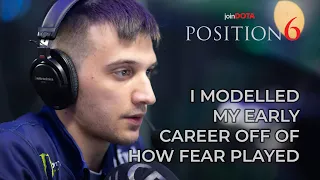 I MODELLED MY EARLY CAREER OFF OF HOW FEAR PLAYED | Position 6 Highlights with Arteezy | Dota 2