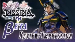 Beta Review/Impression : Dissidia Final Fantasy NT (DFFAC/DFFNT)